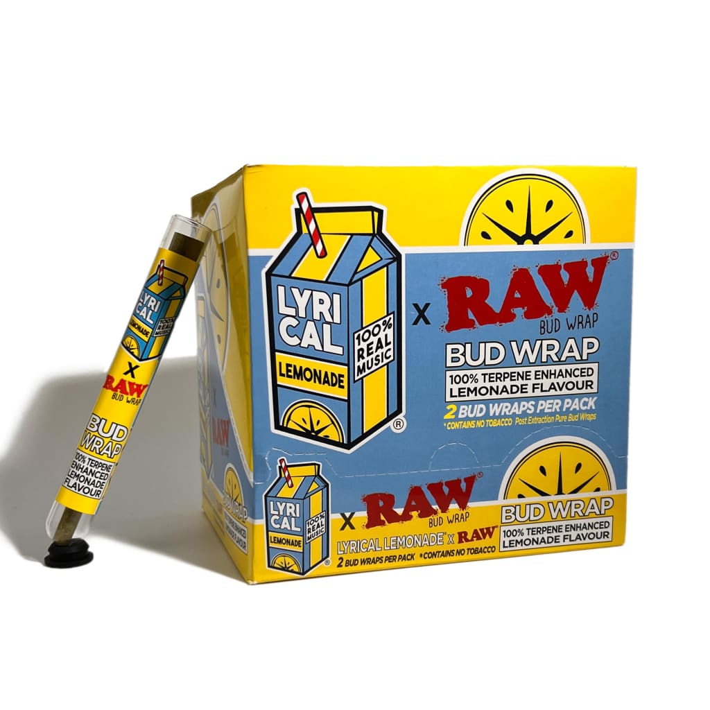 RAW BUD WRAP LYRICAL LEMONADE 2CT 12PACK BOX