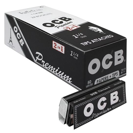 OCB 1.25 SIZE+TIPS ROLLING PAPERS