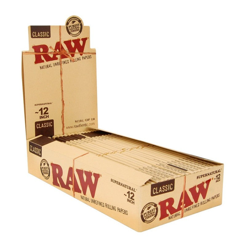 RAW SUPER NATURAL CLASSIC 12INCH 20 PER BOX