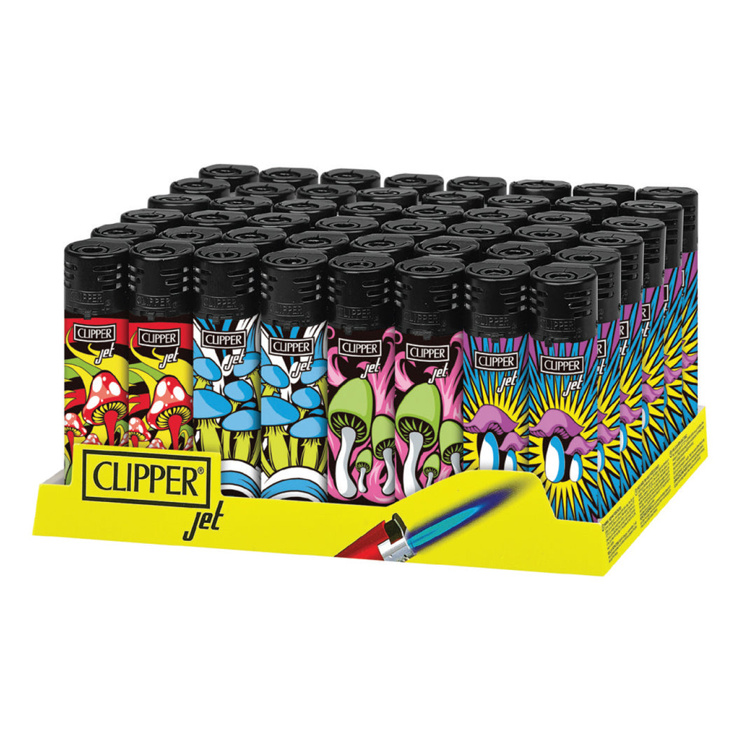 Clipper - Jet Flame Lighter - Display of 48