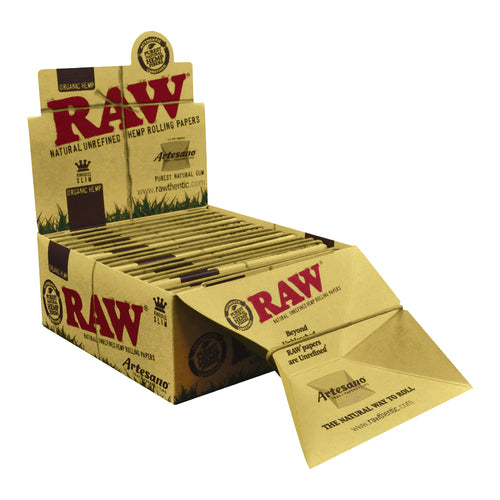 RAW ORGANIC HEMP ARTESANO KING SIZE (15ct)