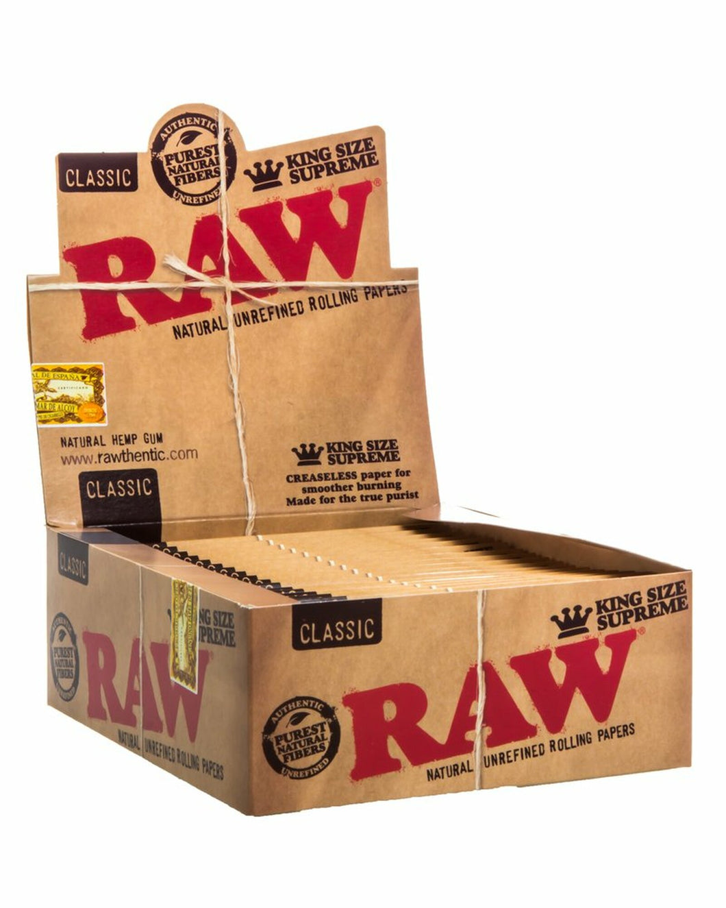 RAW KING SIZE SUPREME PAPERS (24ct)