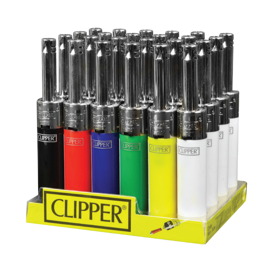 Clipper - Electronic Tube Lighter - Display of 24